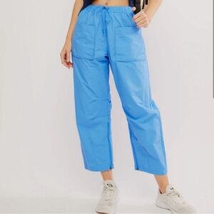 Women's Blue Drawstring Pants